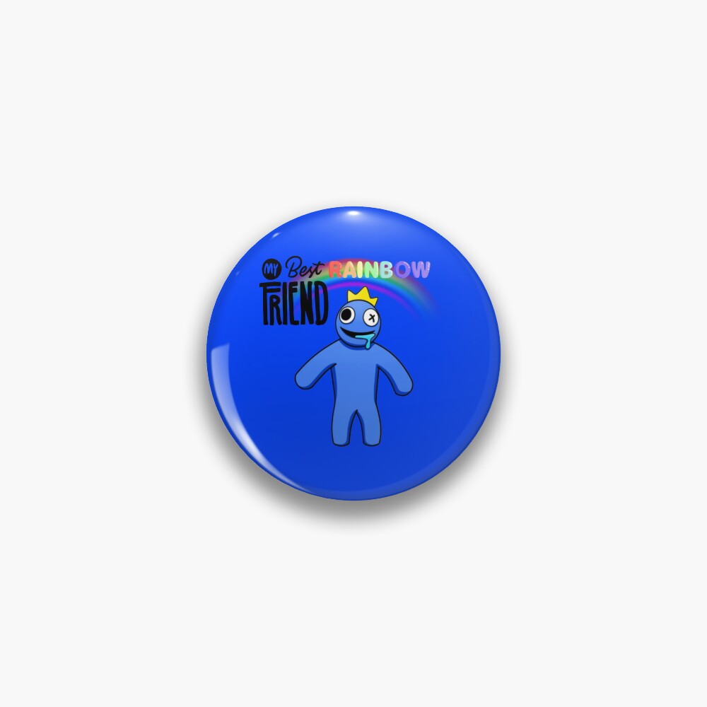 My Best Rainbow Friend Red Pin for Sale by TheBullishRhino