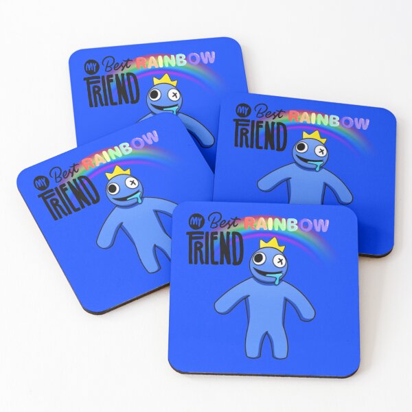 Item preview, My Best Rainbow Friend Blue designed and sold by TheBullishRhino.