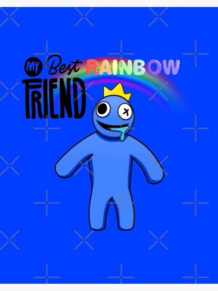 Rainbow Friends Hug it Out Colors Art Board Print for Sale by  TheBullishRhino