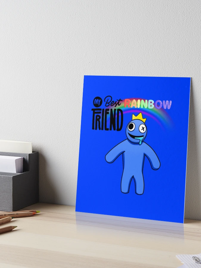 My Best Rainbow Friend Green  Poster for Sale by shifflette1