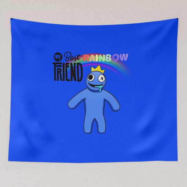 Item preview, My Best Rainbow Friend Blue designed and sold by TheBullishRhino.