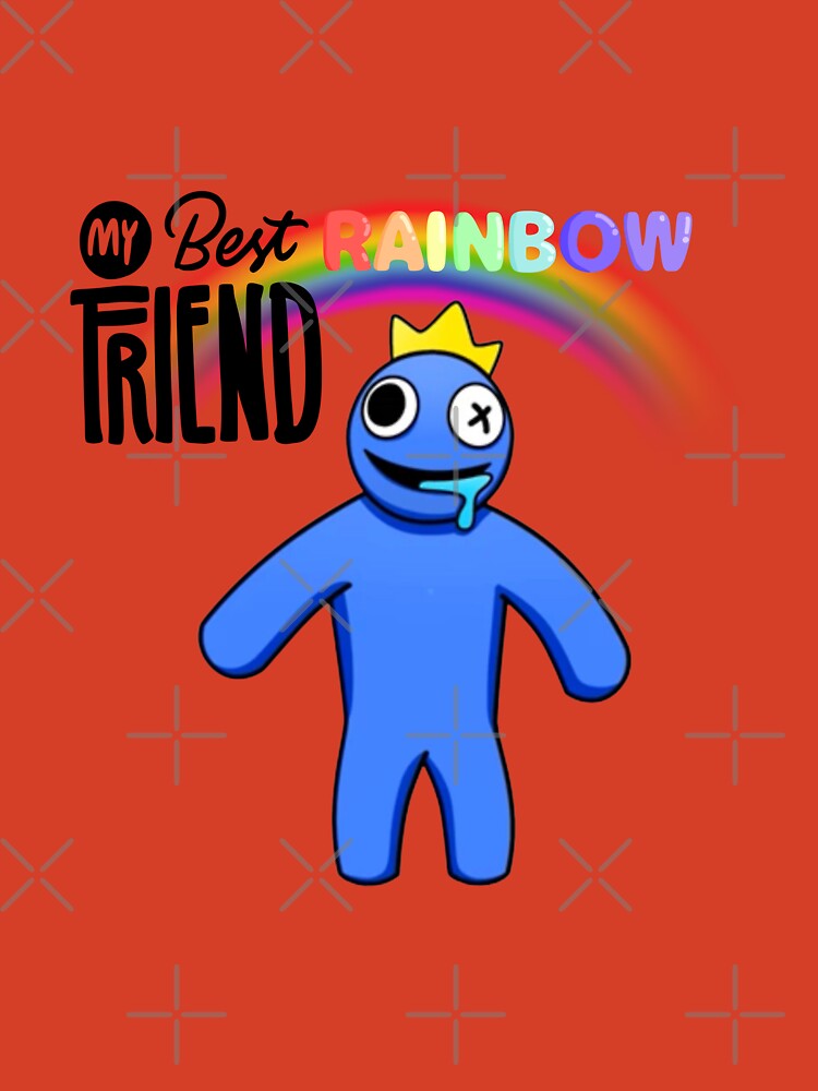 My Best Rainbow Friend Red Pin for Sale by TheBullishRhino