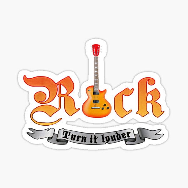 Artikel-Vorschau von Schwarzes Rock-Gitarren-rotes Gitarren-Logo-billiges T-Stück Logo-Liebe, designt und verkauft von kotasreysq.