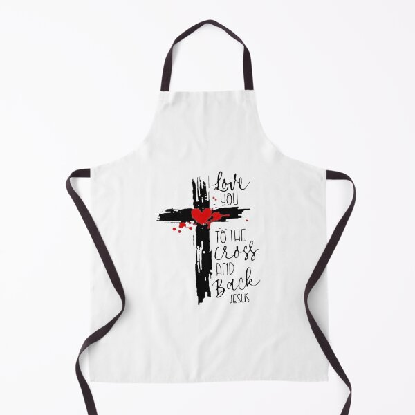 Item preview, Love You To the Cross and Back Jesus designed and sold by Rowena Jones.