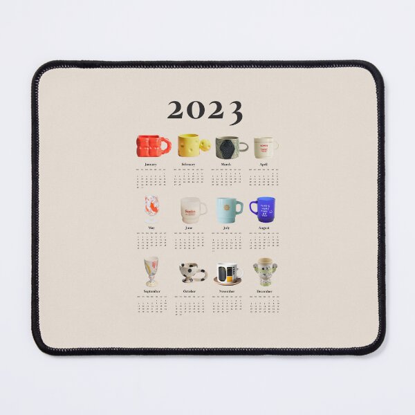 Item preview, Aesthetic Calendar for Coffee Lovers, Cup Lovers designed and sold by SerenaChoe.