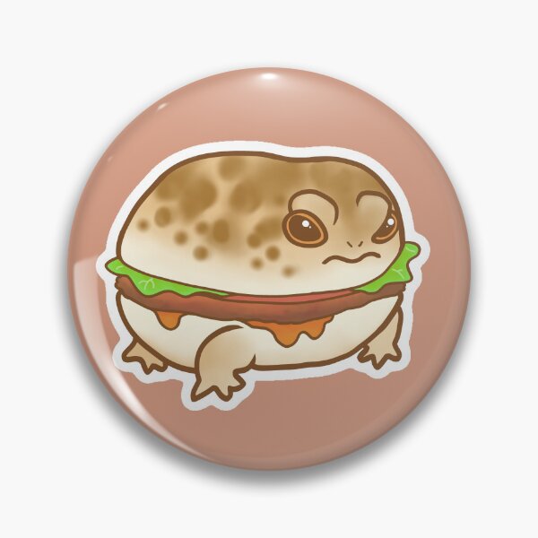 Item preview, Frog Burger Desert Rain Frog designed and sold by Oleander Schweiger.