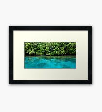 Bougainville Shoreline Framed Print
