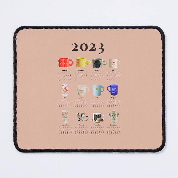 Item preview, Aesthetic Wall Calendar for Coffee Lovers, Cup Lovers designed and sold by SerenaChoe.