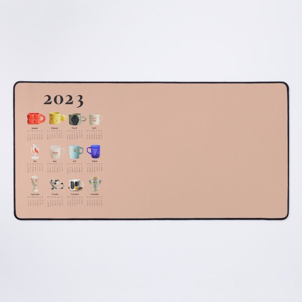 Item preview, Aesthetic Wall Calendar for Coffee Lovers, Cup Lovers designed and sold by SerenaChoe.