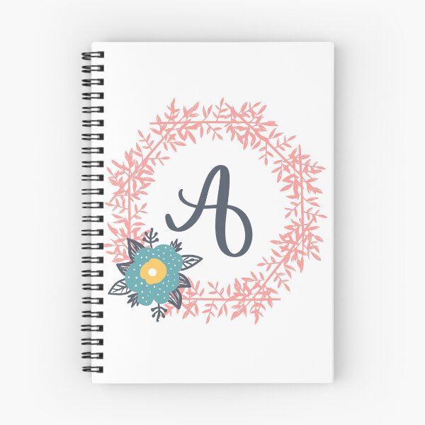 Item preview, Floral A Initial designed and sold by kelseyhaver.