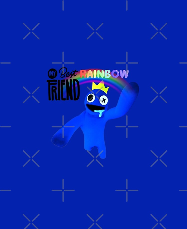 Green, orange and Blue rainbow friends characters  Poster for Sale by  ismailalrawi