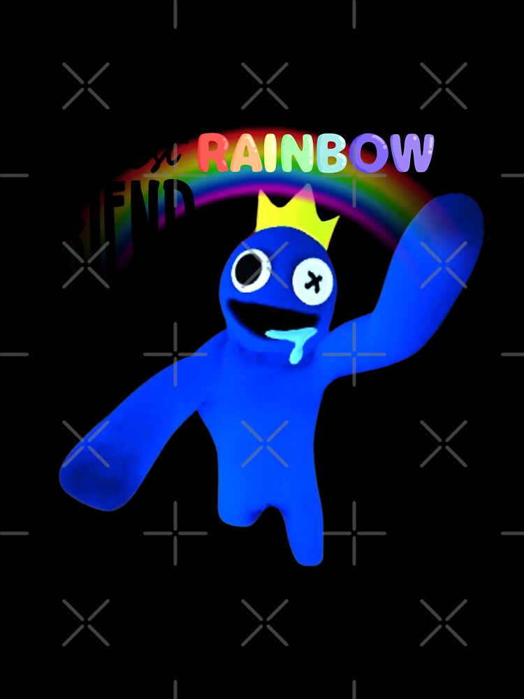 Blue Rainbow Friend  Baby One-Piece for Sale by TheBullishRhino