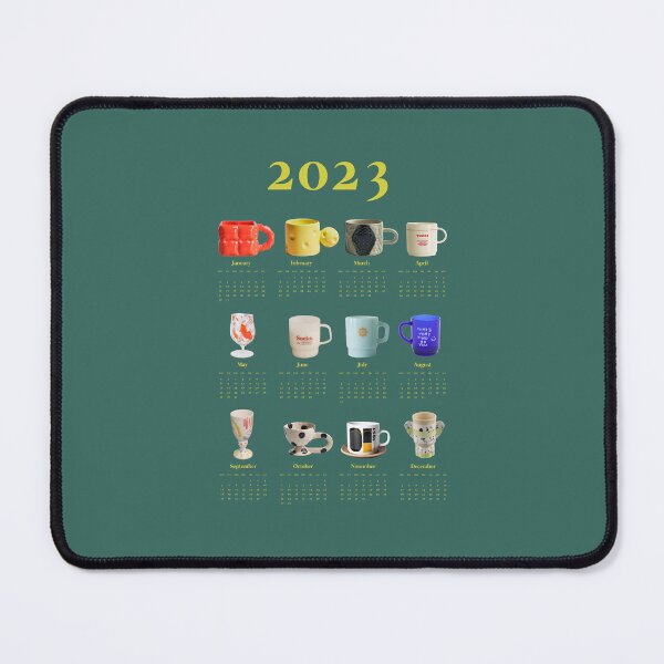 Item preview, Aesthetic Calendar for Coffee Lovers, Cup Lovers designed and sold by SerenaChoe.