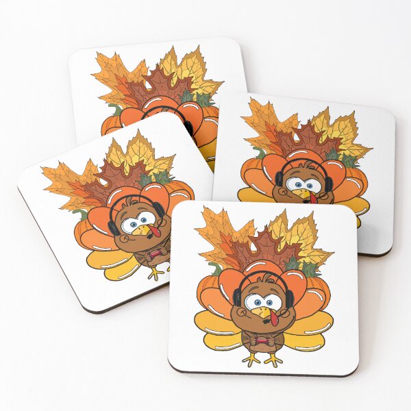 Item preview, Cute Turkey Gamer designed and sold by GarnersDesigns.