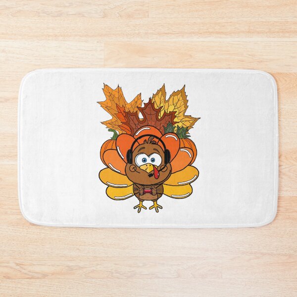 Item preview, Cute Turkey Gamer designed and sold by GarnersDesigns.