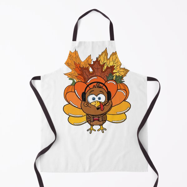 Item preview, Cute Turkey Gamer designed and sold by GarnersDesigns.