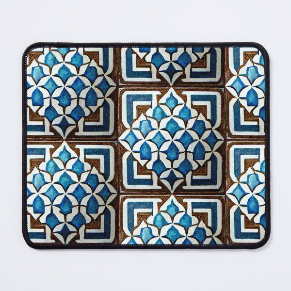Item preview, Arabic Tiles Moroccan Tiles Mosiac Pattern designed and sold by VintageSomalia.