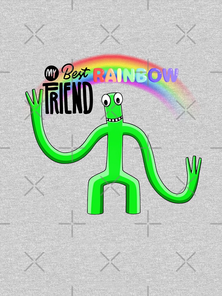 Green Rainbow Friend Essential T-Shirt for Sale by TheBullishRhino