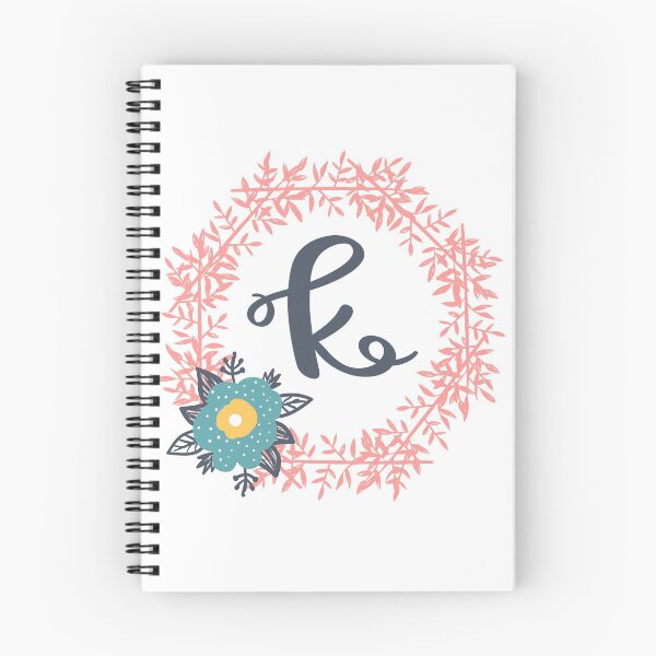 Item preview, Floral K Initial designed and sold by kelseyhaver.