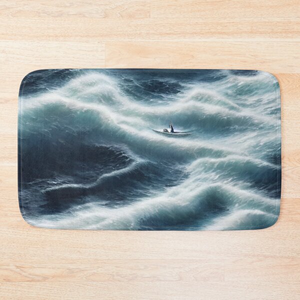 Item preview, Huge Waves Stormy Ocean designed and sold by Devin Farinsky.