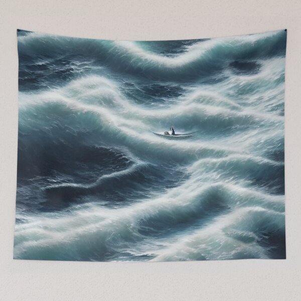 Item preview, Huge Waves Stormy Ocean designed and sold by Devin Farinsky.