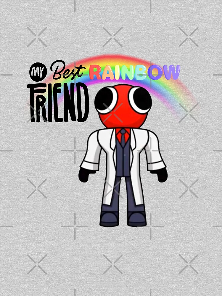 My Best Rainbow Friend Red Pin for Sale by TheBullishRhino