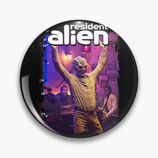 Item preview, Resident Alien series  Graphic Perfect Xmas Gift Fan designed and sold by SebastiGuevara.