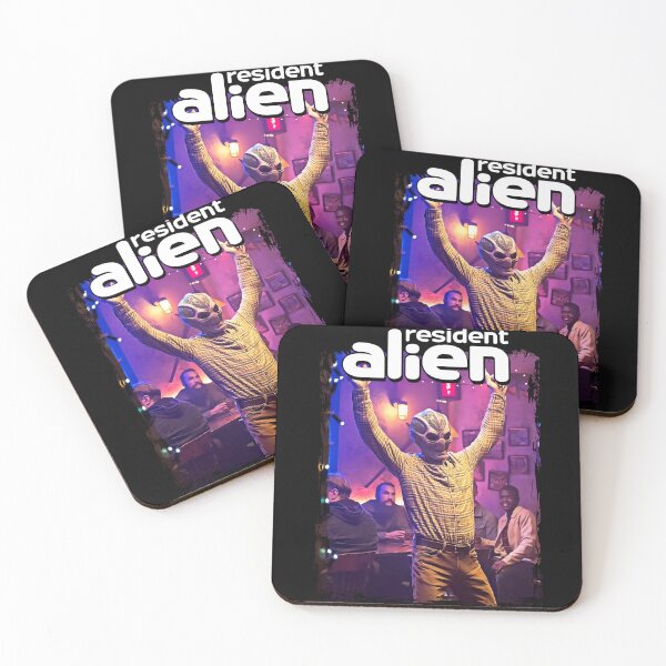Item preview, Resident Alien series  Graphic Perfect Xmas Gift Fan designed and sold by SebastiGuevara.