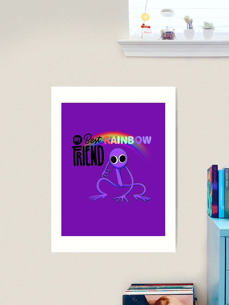 Rainbow Friends Purple (Friendly) | Photographic Print