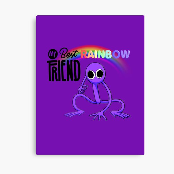 Purple Rainbow Friend Sticker for Sale by TheBullishRhino in 2023