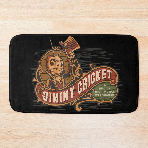 Item preview, Jiminy Cricket High Moral Standards designed and sold by CarolRogan.
