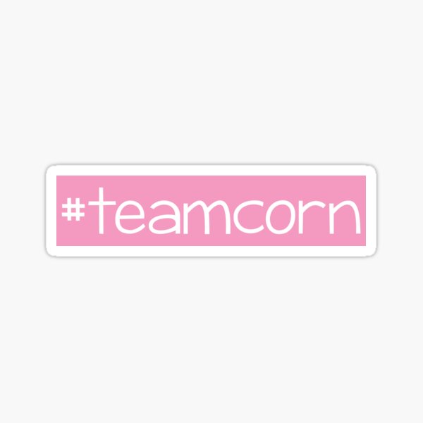 #teamcorn Sticker