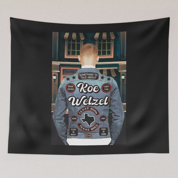 Item preview, Koe Wetzel Patches Denim Jacket designed and sold by dmbdana.