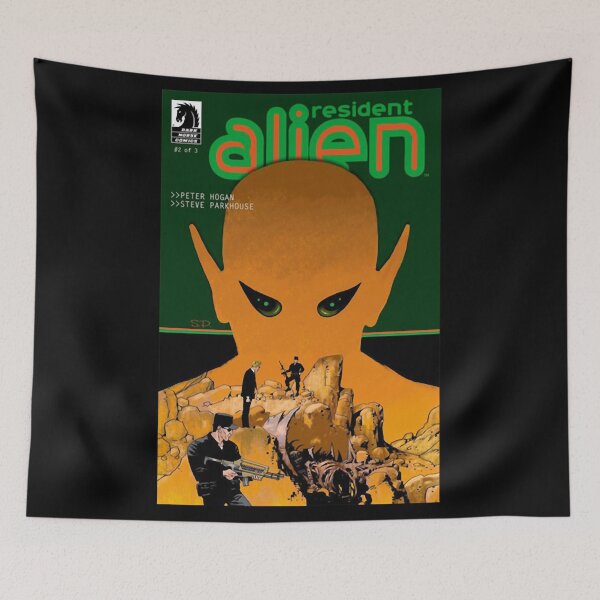Item preview, Resident Alien Graphic Perfect Xmas Gift Fan designed and sold by SebastiGuevara.