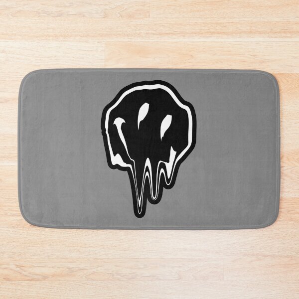 Item preview, Black Drippy Smiley Face   designed and sold by opheliaaniston.