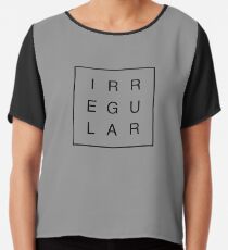 Irregular Chiffon Top