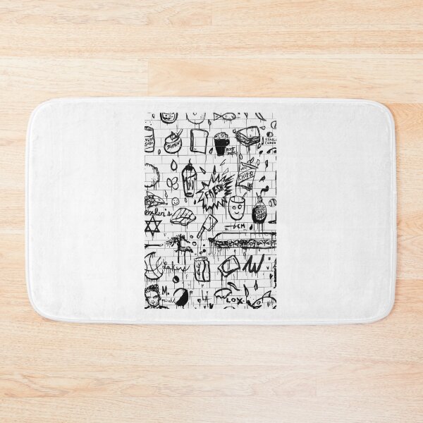 Item preview, Black White Graffiti Style Street Art  Funny   designed and sold by opheliaaniston.