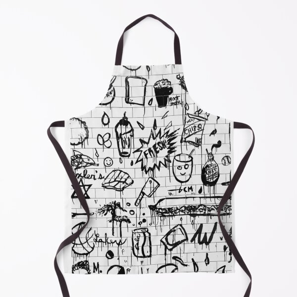 Item preview, Black White Graffiti Style Street Art Funny designed and sold by opheliaaniston.