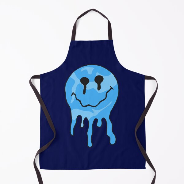 Item preview, Blue Drippy Smiley Face designed and sold by opheliaaniston.