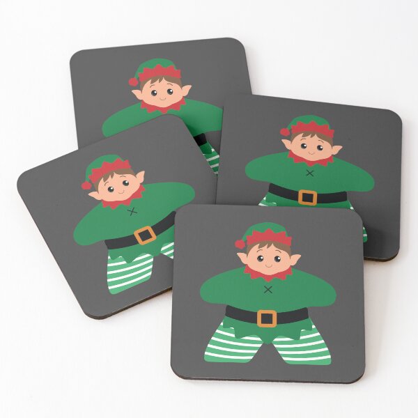 Item preview, Xmas Elf Boy Meeple designed and sold by geekyT.