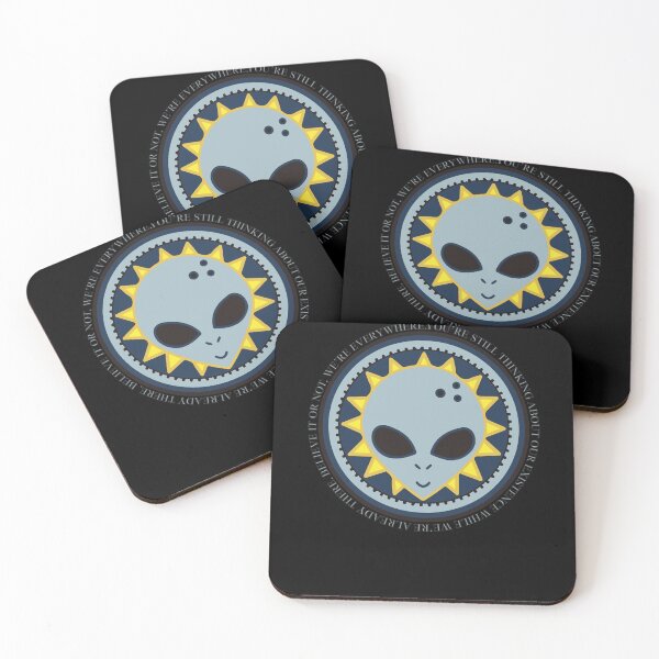 Item preview, Space Alert Graphic Perfect Xmas Gift Fan designed and sold by SebastiGuevara.