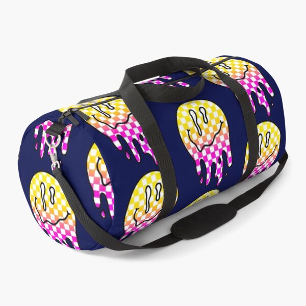 Item preview, Checkered drippy smiley face   designed and sold by opheliaaniston.