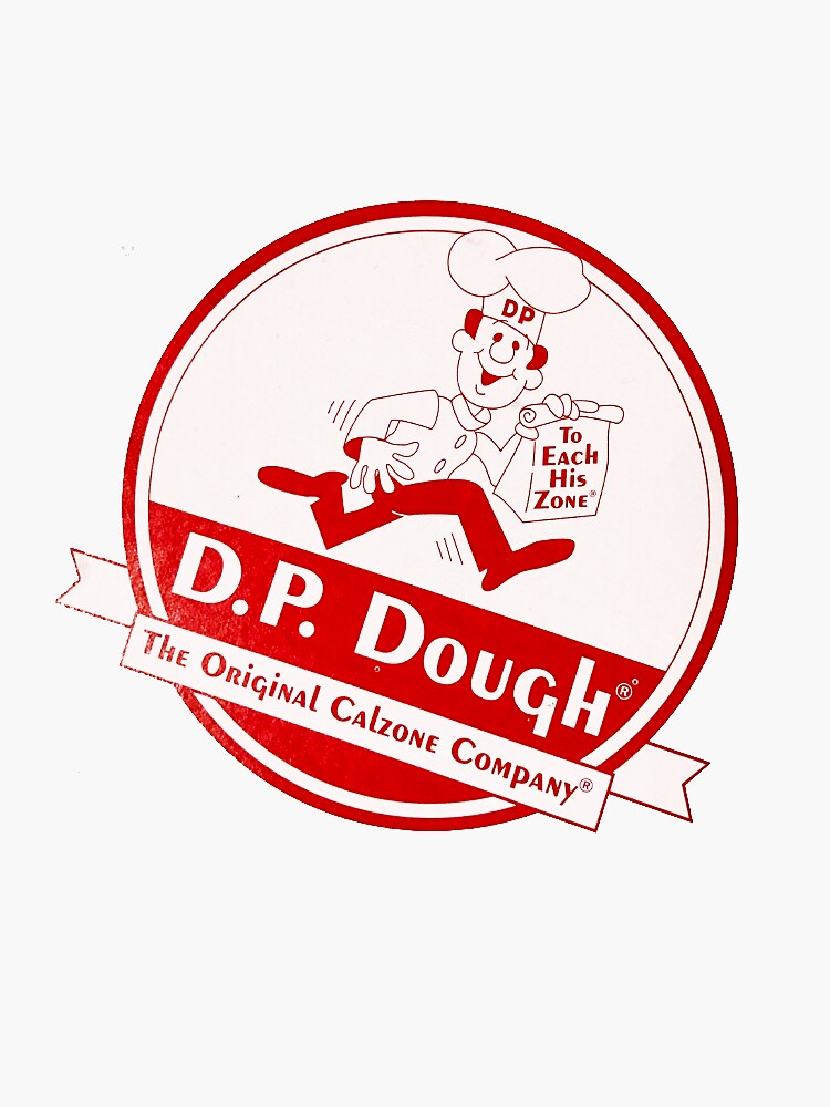 D P Dough Sticker Sticker For Sale By Solomusicgirly Redbubble   Bg,f8f8f8 Flat,750x,075,f Pad,750x1000,f8f8f8 