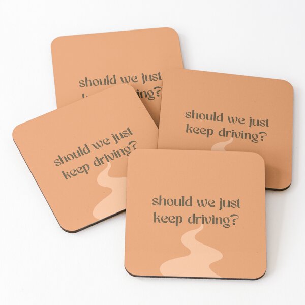Item preview, Just Keep Driving designed and sold by SamPrintsLyrics.