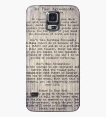 Die vier Abkommen 6 Hülle & Klebefolie für Samsung Galaxy