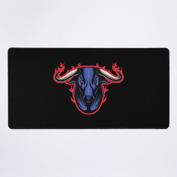 Item preview, Angry Scary Fire Bull Graphic Design designed and sold by zoripet Store.