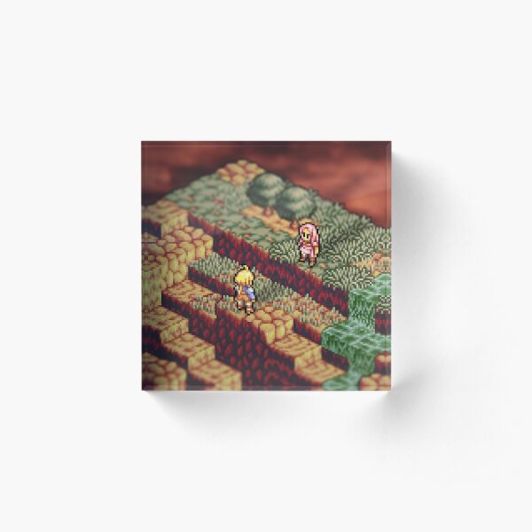 Over the Hill Acrylic Block