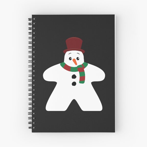 Item preview, Snowman Meeple designed and sold by geekyT.