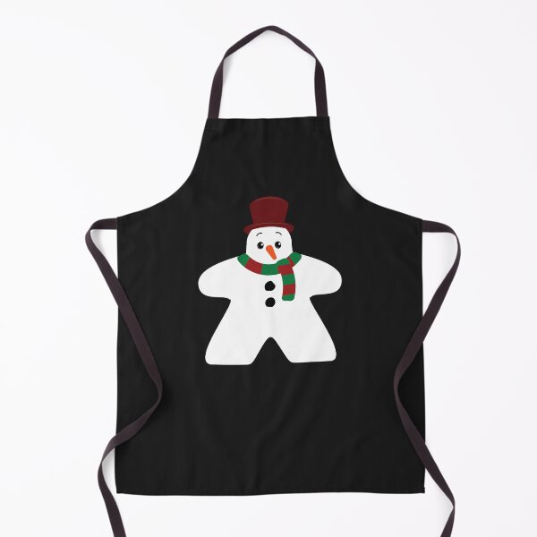 Item preview, Snowman Meeple designed and sold by geekyT.