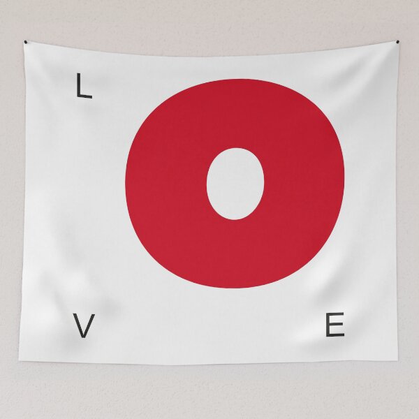 Item preview, LOVE - red designed and sold by Hell-Prints.